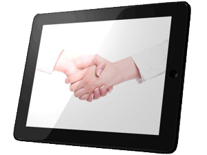 shaking hands